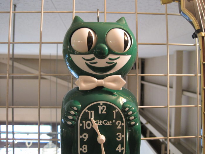 Kit Cat Clock キットキャットクロック 猫 時計 グリーン 買取しました 愛知と岐阜のリサイクルショップ 再良市場