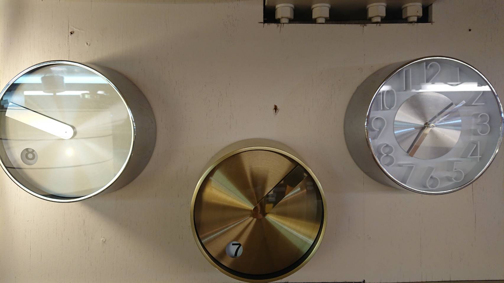 壁掛け 時計 種類豊富 電波時計 かわいい シンプル デザイン時計 おしゃれ 掛け時計 入荷しました 愛知と岐阜のリサイクルショップ 再良市場