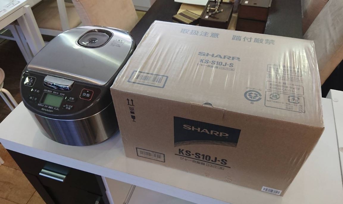 上等な シャープ ジャー炊飯器 KS-S10J-S 5.5合SHARP - 炊飯器 - alrc.asia