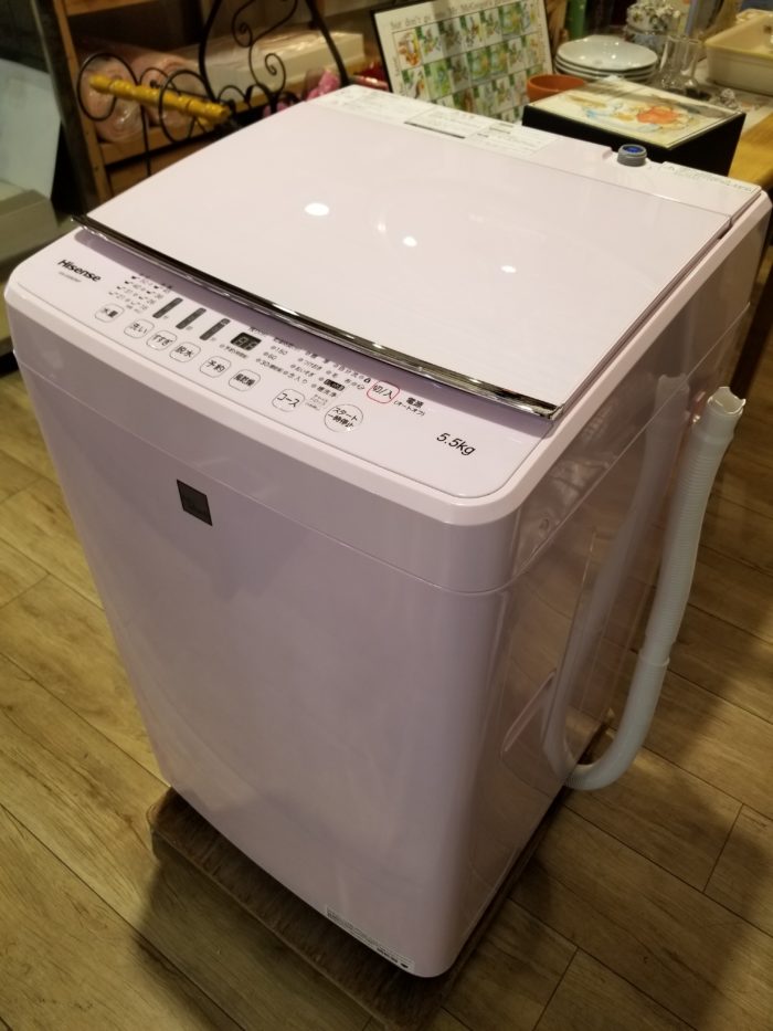 Hisense ハイセンス 洗濯機 HW-E5502 5.5kg 2018年製 - 洗濯機