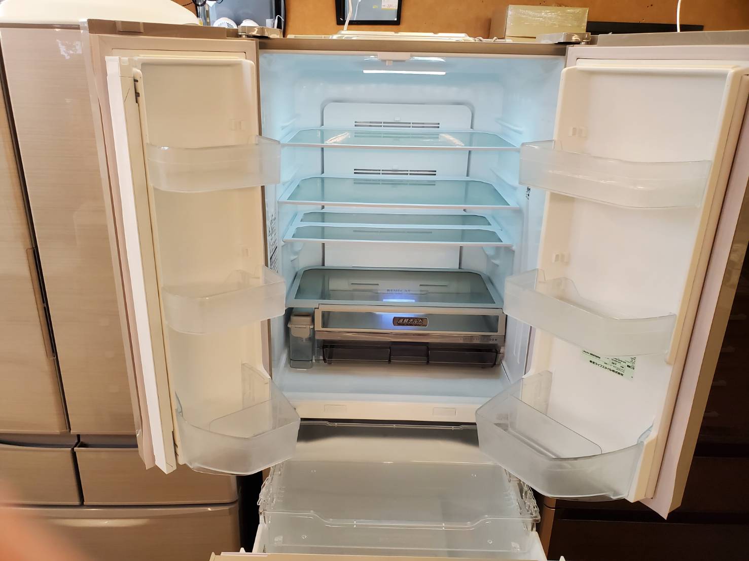 東芝】VEGETA（ベジータ）５ドア 冷凍冷蔵庫 410L GR-K41GXV 2017年 