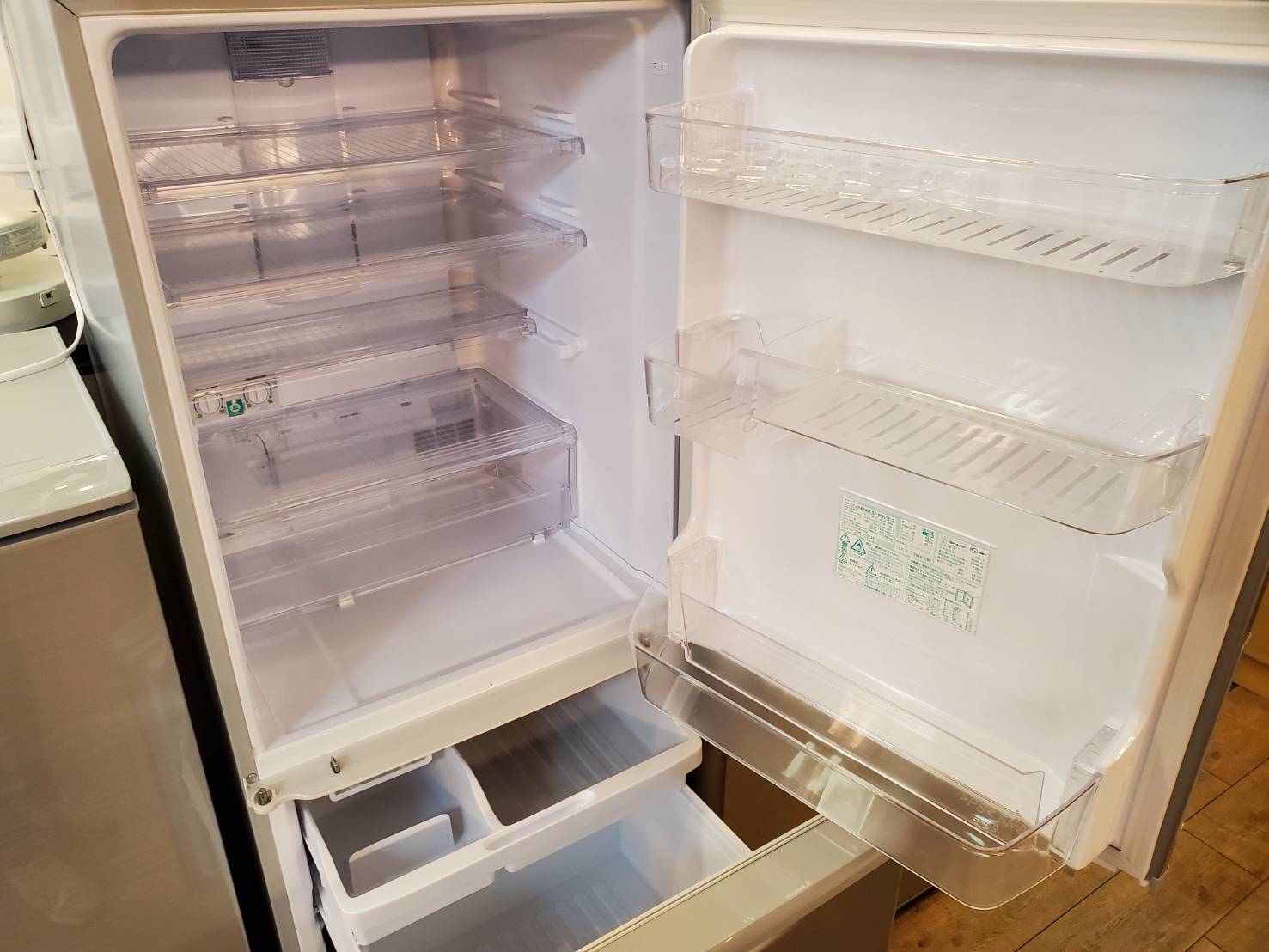 ☆SHARP シャープ 350L 3ドア冷蔵庫 2019年製 どっちもドア 冷凍冷蔵庫 
