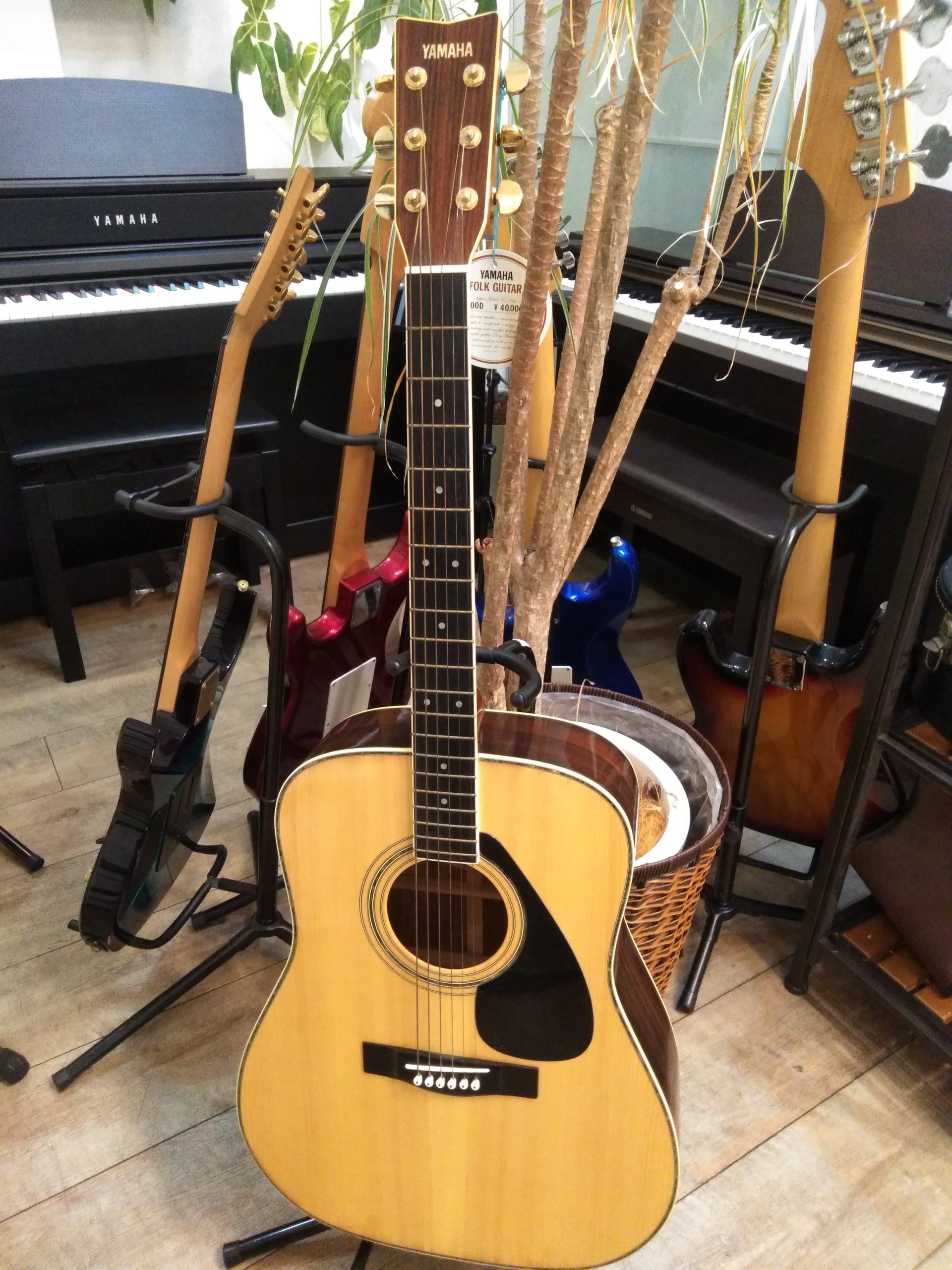Yamaha ヤマハ 製造８０年代 Fg 400d アコギ アコースティックギター フォークギター買取しました 愛知と岐阜のリサイクルショップ 再良市場