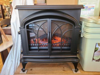 ワイド暖炉型ファンヒータ