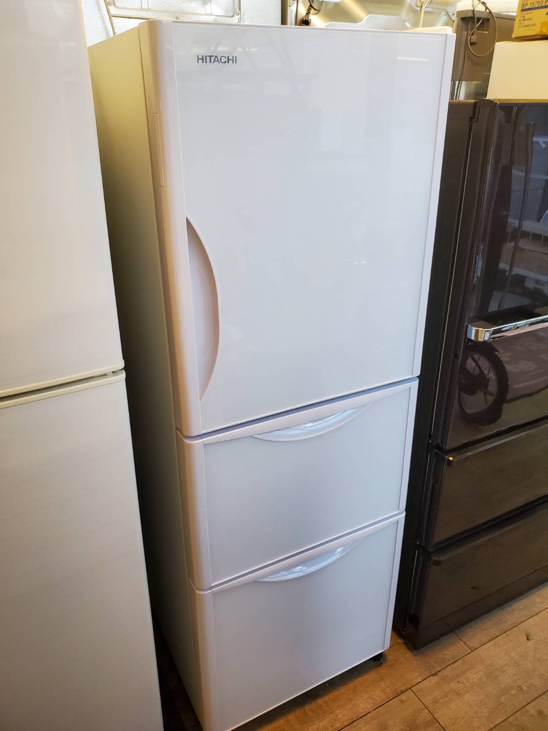 HITACHI 日立 冷蔵冷凍庫 265L チルドルーム搭載 3ドア 2020年