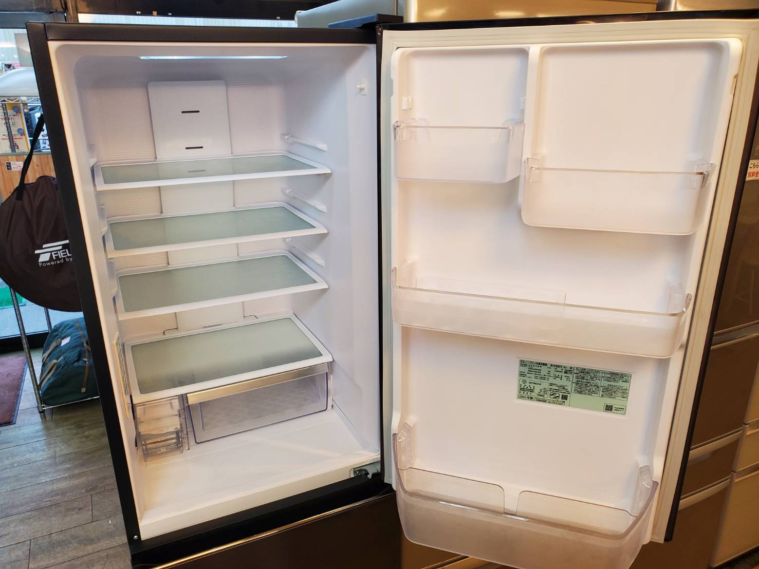 ☆HITACHI 日立 3ドア 315L冷蔵庫 2020年製 まんなか野菜室 右開き