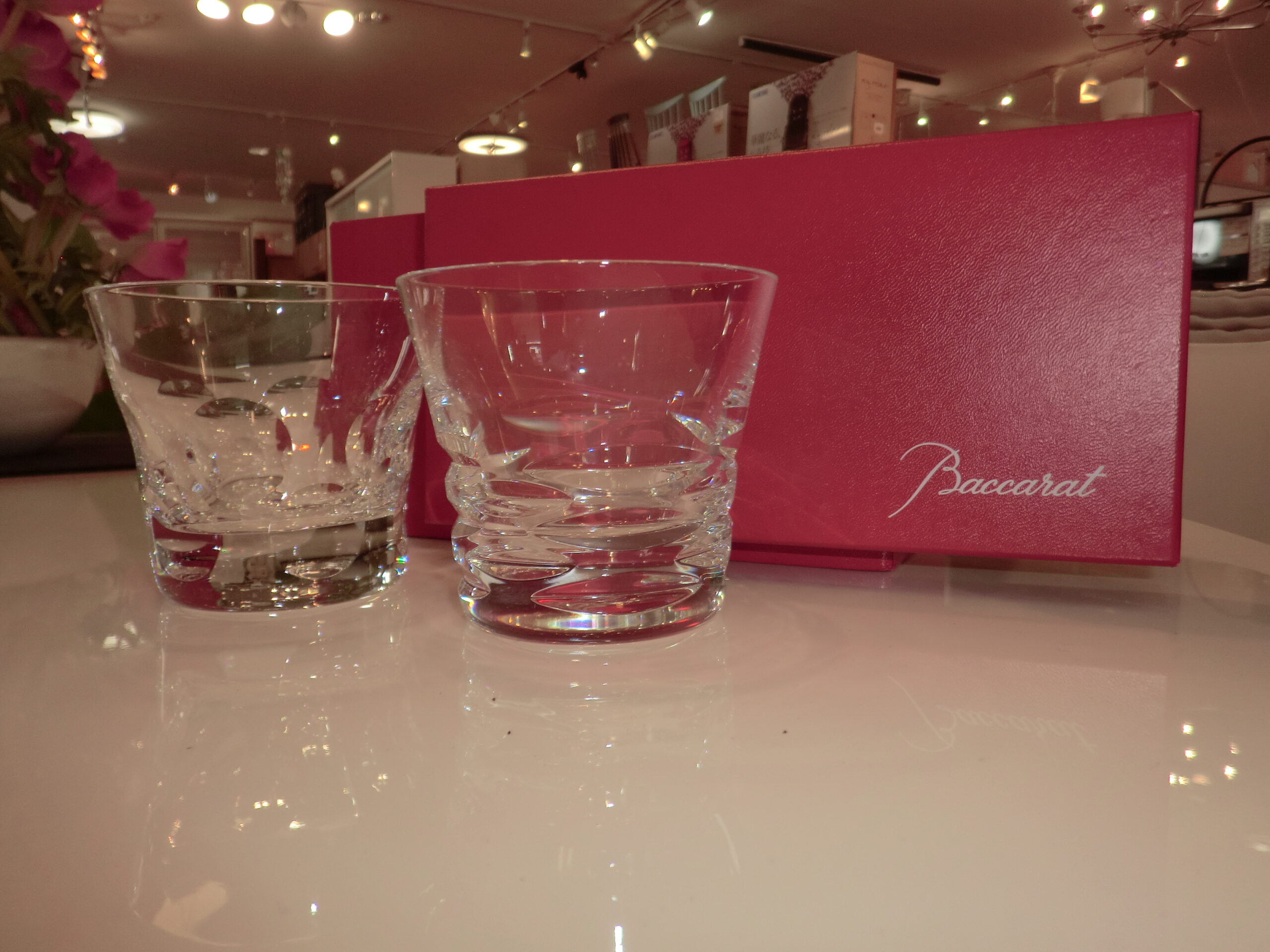 中古美品】Baccarat/バカラ ペアタンブラー クリスタルグラス 買い取り