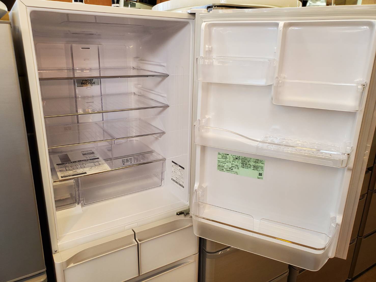 日立 冷蔵庫 使用期間1年 美品 - 家具