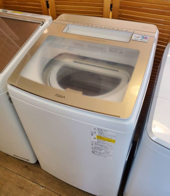 ☆AQUA アクア 10.0/5.0㎏ 洗濯乾燥機 2020年製 高年式 ヒーター乾燥