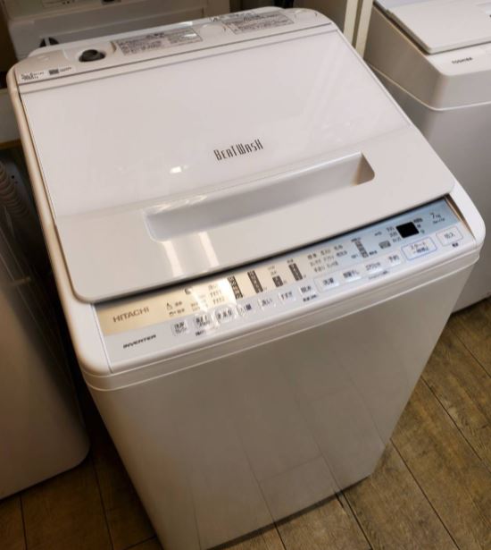 ☆HITACHI 日立 BEATWASH ビートウォッシュ 7.0㎏洗濯機 2020年製 高年