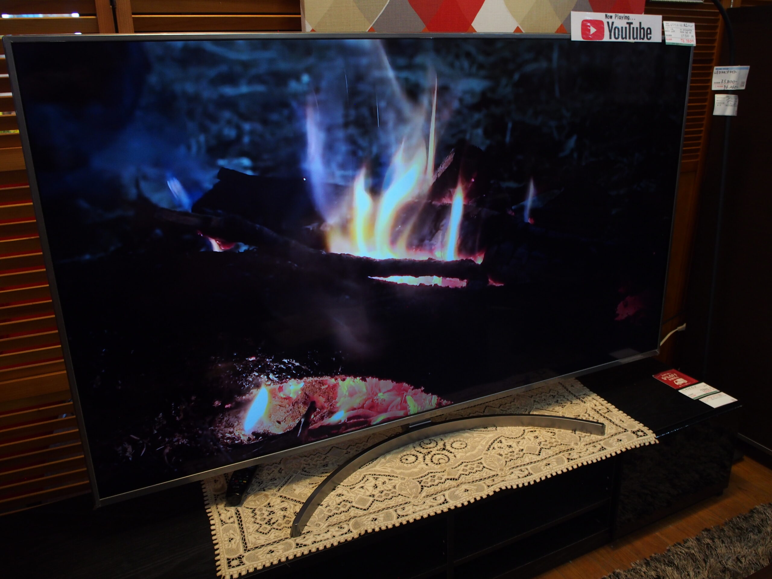 【中古品】LG 65型 4K液晶テレビ 65UK7500PJA 2019年製