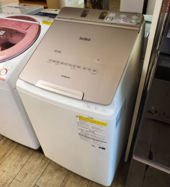 301♣︎日立 洗濯機 送料設置無料 5kg  21年 美品 ステップウォッシュ