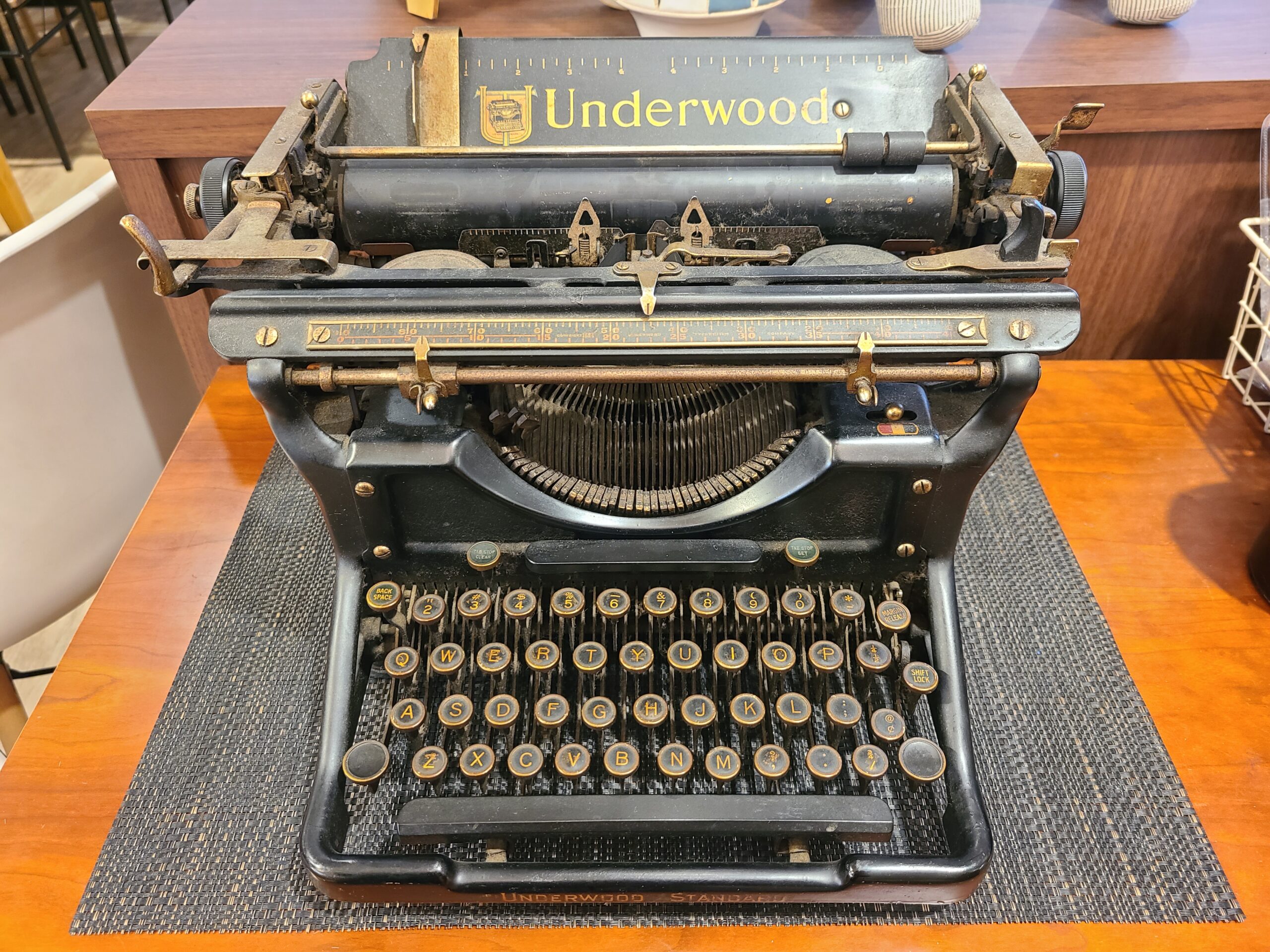 アンティーク Underwood タイプライター-