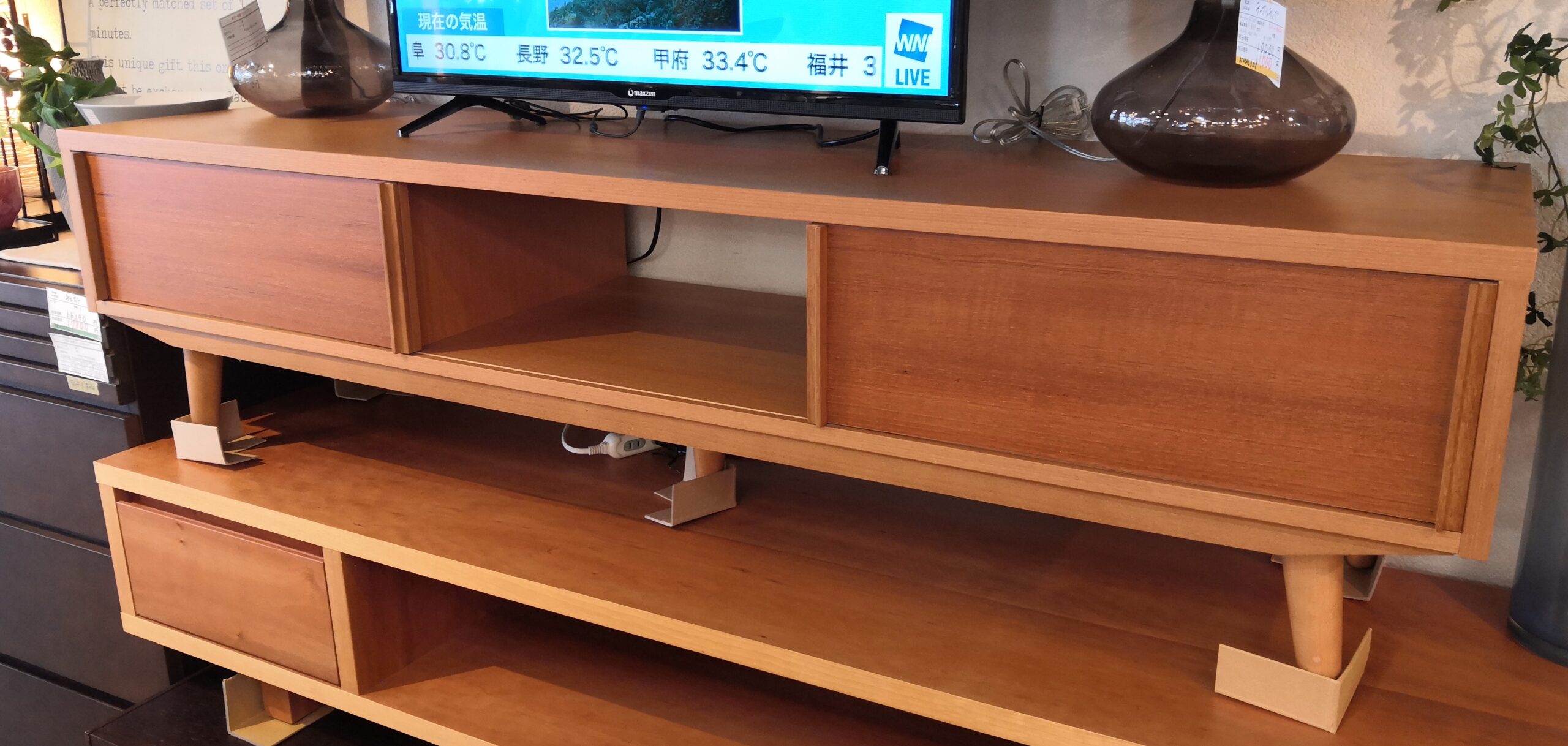 リサイクルマート大野城 ロココ調AVボード テレビ台 TV - 収納家具