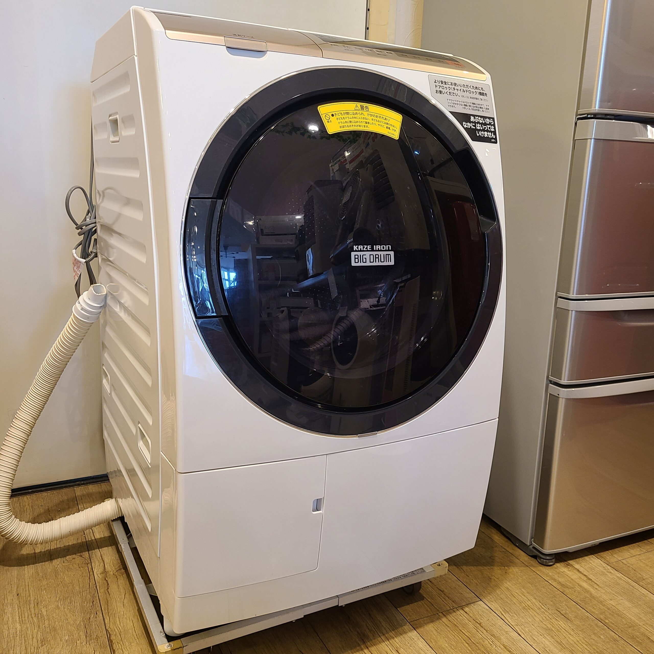 日立】ビッグドラム ドラム式洗濯乾燥機 左あき BD-SV110FL - 洗濯機