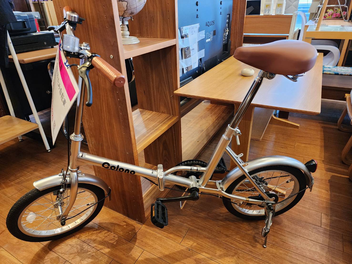 新品 折り畳み自転車 コロノスタイリッシュ16 - 自転車本体