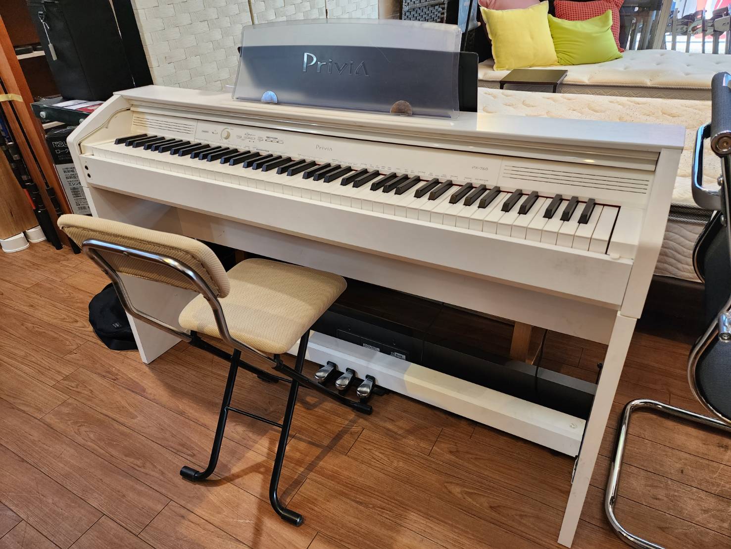 カシオ 電子ピアノ Privia PX-760 2016年製 直接引き取り限定 - 鍵盤楽器