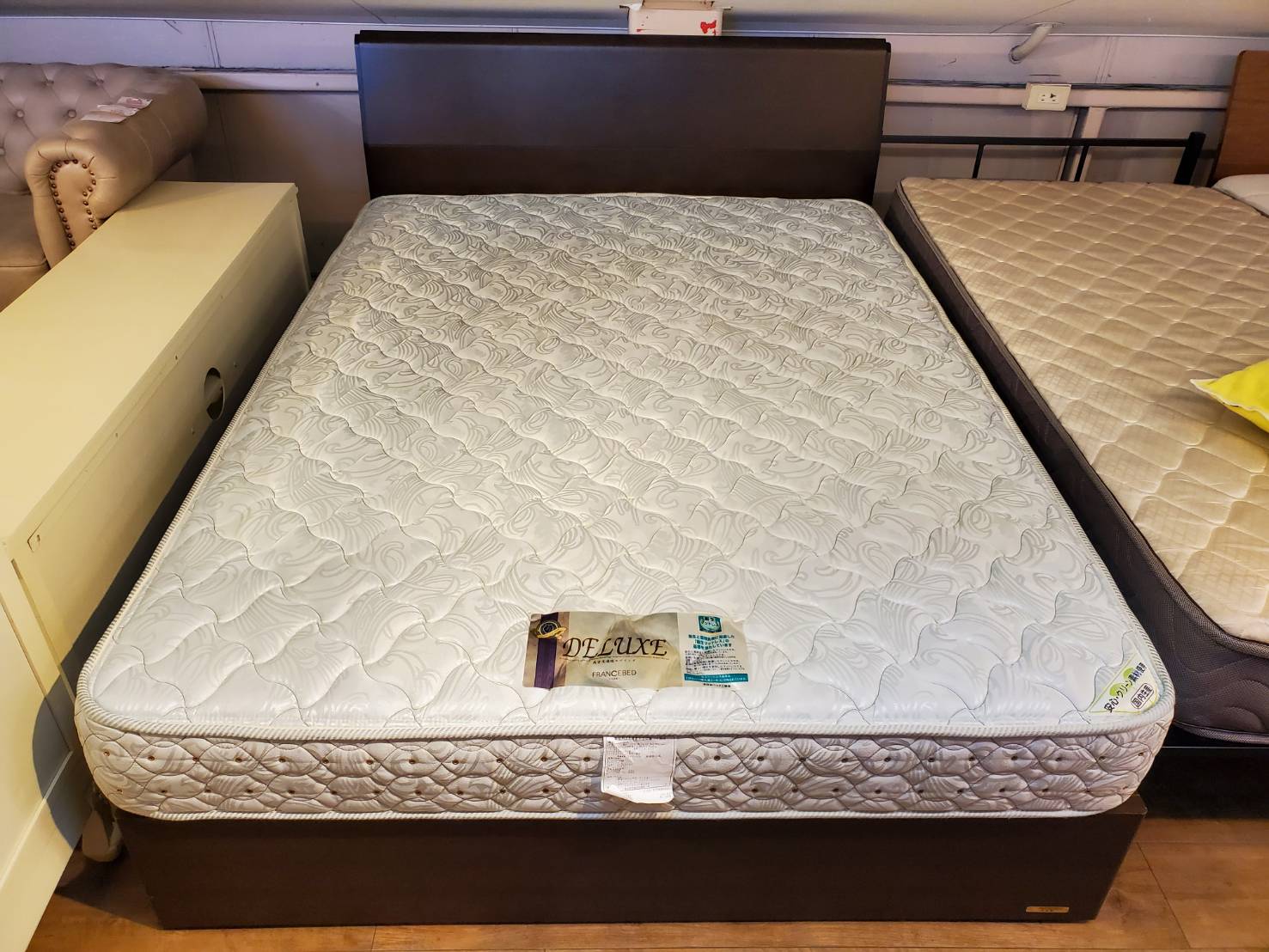 FRANCE BED フランスベッド ダブルベッド 高密度連続スプリング