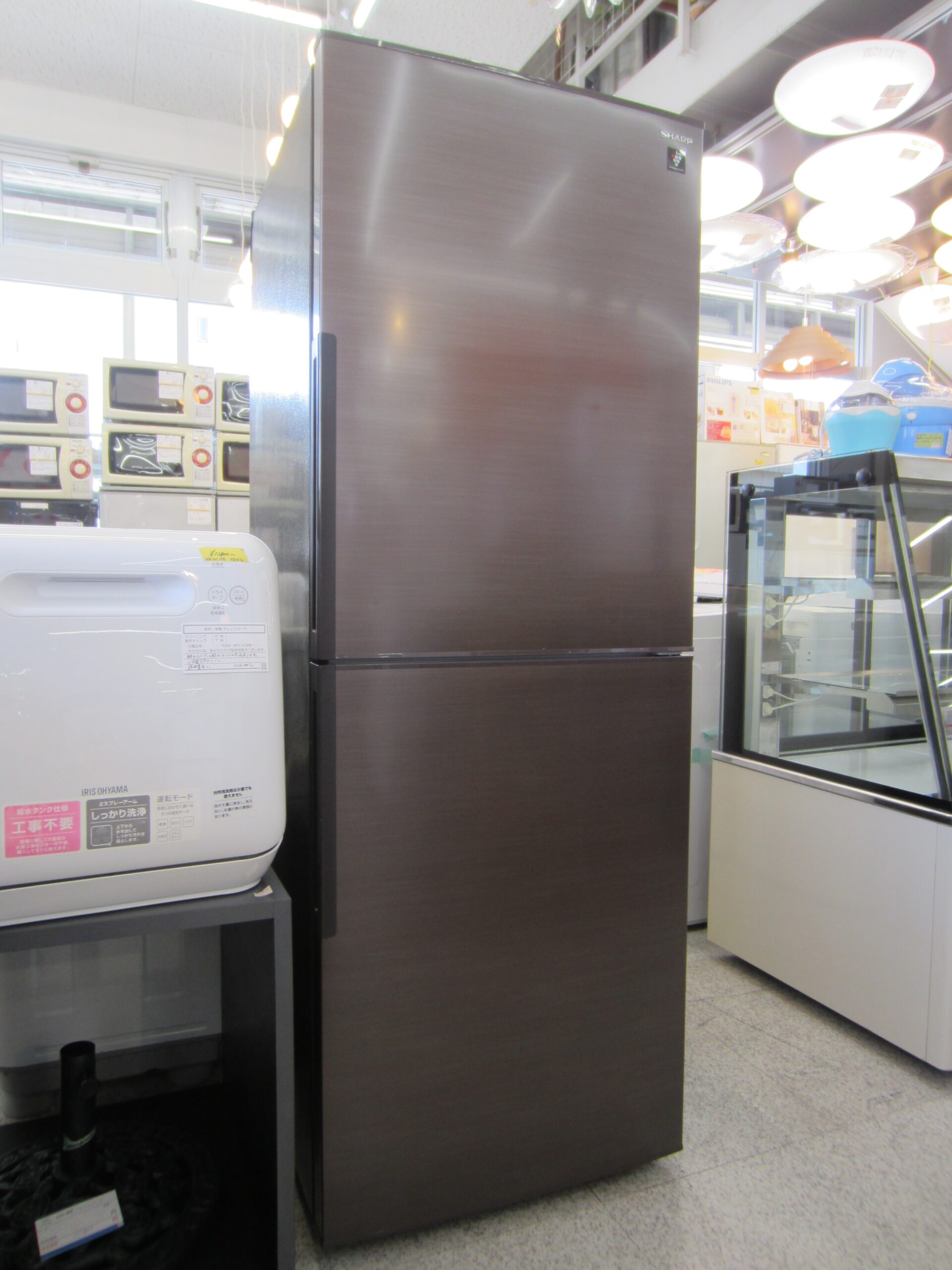 【新品爆買い】SHARP SJ-PD28E-W 冷凍 冷蔵庫 右開き 2ドア 280L 2019年製 家電 中古 直 F6407916 200リットル～
