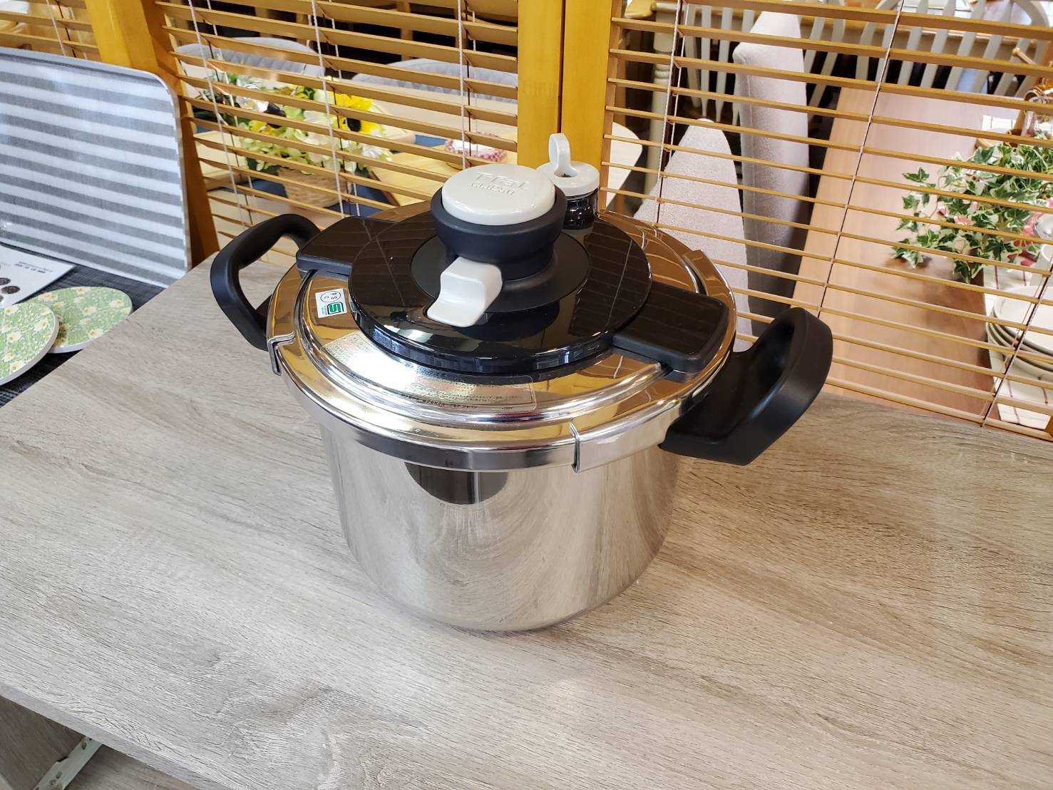 T-fal ティファール ワンタッチ開閉 圧力なべ クリプソ クレール 6L 4～6人用 中かご付き 圧力鍋 買取しました |  愛知と岐阜のリサイクルショップ 再良市場