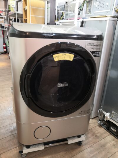 HITACHI  風アイロン ビッグドラム BD-NX120EL 12/6㎏ ドラム式洗濯乾燥機 2