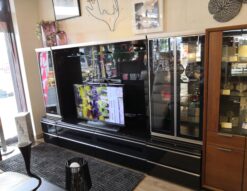 パモウナ Pamouna VDシリーズ ブラックグレイン 壁掛けテレビ金具 壁面収納 テレビボード リビングボード