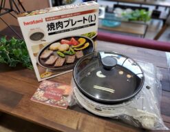 新品　未使用品　Iwatani　イワタニ　カセトフー　ビストロの達人Ⅲ　グリルパン　焼肉プレート　カセットこんろ　ホワイト　焼く　煮る　蒸す　鍋　無水調理　リサイクルショップ　再良市場　天白　名東　昭和　千種　瑞穂　緑　日進　豊明　東郷　おススメ　オススメ　美品