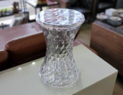 Kartell　カルテル　STONE　ストーン　スツール　チェア　サイドテーブル　オブジェ　インテリア　クリスタル　透明　クリア　耐荷重80㎏　マルセルワンダース　デザイナーズ家具　デザイナーズチェア　イタリアモダン　モダン　エレガント　デザイン家具　リサイクルショップ　再良市場　天白　名東　昭和　千種　瑞穂　緑　日進　豊明　東郷　おススメ　オススメ お洒落　オシャレ　中古