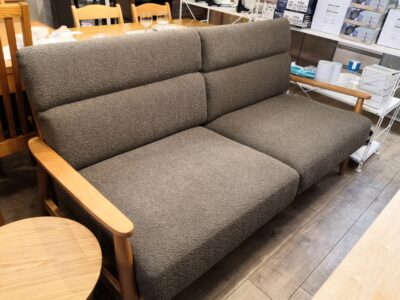 CHERRY FURNITURE 桜屋工業 LS-448 木製フレーム ワイド 2.5シーターソファ 1