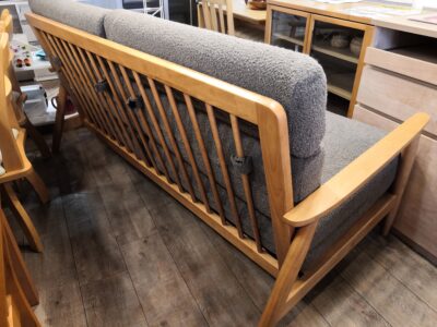 CHERRY FURNITURE 桜屋工業 LS-448 木製フレーム ワイド 2.5シーターソファ 3