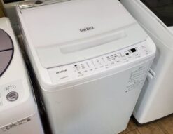 HITACHI　日立　8.0㎏　8㎏　洗濯機　全自動洗濯機　大型　大容量　BEAT WASH　ビートウォッシュ　BW-V80H　ナイアガラビート洗浄　縦型　タテ型　シワ低減洗濯　おしゃれ着　デリケートコース　ほぐし脱水　上開き　自動おそうじ　リサイクルショップ　再良市場　天白　名東　昭和　千種　瑞穂　緑　日進　豊明　東郷　おススメ　オススメ お洒落　オシャレ　中古