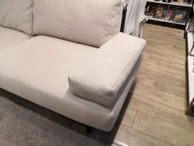 関家具 RELAX FORM COSTANA コスターナ ハイバック レザーテックス 片側アーム 3シーターソファ 3