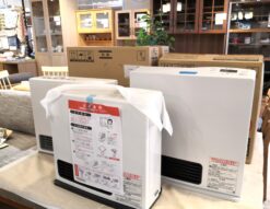 Rinnai ノーリツ 暖房機器 季節家電 暖房器具13A 都市ガス 木造7畳~ 都市ガスファンヒーター 1