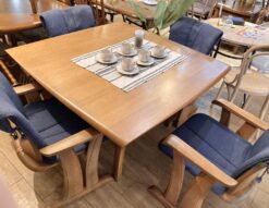 ☆TOYO FURNITURE トーヨーファニチャー ベンチダイニング4点セット 和風 カフェ風 ダイニングセット 買取しました☆ |  愛知と岐阜のリサイクルショップ 再良市場