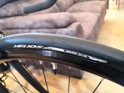 FUJI BIKES XXSサイズ 43㎝ FEATHER ブレーキ装備 トラックレーサー クリンチャータイヤ  ピストバイク 4