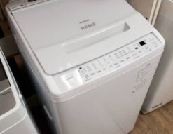 HITACHI　日立　BEATWASH　ビートウォッシュ　7.0㎏　7㎏　洗濯機　全自動洗濯機　2022年製　BW-V70HE2　大容量　タテ型　縦型　ホワイト　黄ばみ除去　黄ばみ予防　槽洗浄　自動おそうじ　静音　コンパクト　省エネ　部屋干しコース　インバーター　ナイアガラビート洗浄　リサイクルショップ　再良市場　天白　名東　昭和　千種　瑞穂　緑　日進　豊明　東郷　おススメ　オススメ お洒落　オシャレ　中古　美品