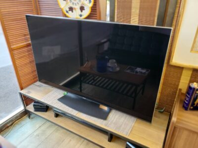 SHARP　シャープ　55V型　55インチ　55v型　55型　4Kスマートテレビ　4K対応　4Kテレビ　55型テレビ　大型テレビ　2022年製　高年式　AQUOS　アクオス　上向きスピーカー　スマートテレビ　AndroidTV　アンドロイドテレビ　XLED　ダブルチューナー　ネット動画　音声操作　高画質　高音質　高精細　高コントラスト　リサイクルショップ　再良市場　天白　名東　昭和　千種　瑞穂　緑　日進　豊明　東郷　おススメ　オススメ 中古　美品
