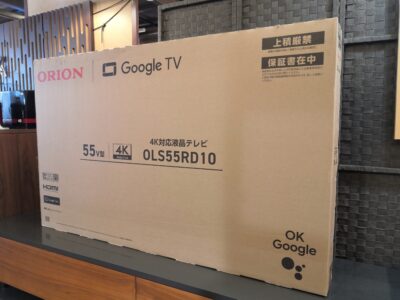 ORION オリオン Google TV搭載 OLS55RD10 2024年製 4K対応 55インチ スマートテレビ 3